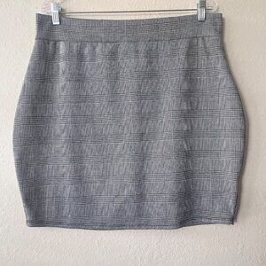Fashion‎ Nova Women Stretch Melanie Plaid Print Mini Skirt Size 3X